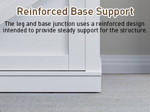 Farmhouse L-Shaped Executive Desk with Drawers, White & Walnut Corner Computer Desk with File Cabinet, Monitor Stand and Integrated Power Strip for Home Office and Study