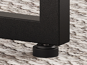 47.2-Inch Round Dining Table, Farmhouse-Style Wooden Kitchen Table with Double-Layer Storage, Space-Saving Circular Dinner Table with Metal Legs, Suitable for Dining Room, Living Room & Kitchen, Rustic Brown & Black Finish