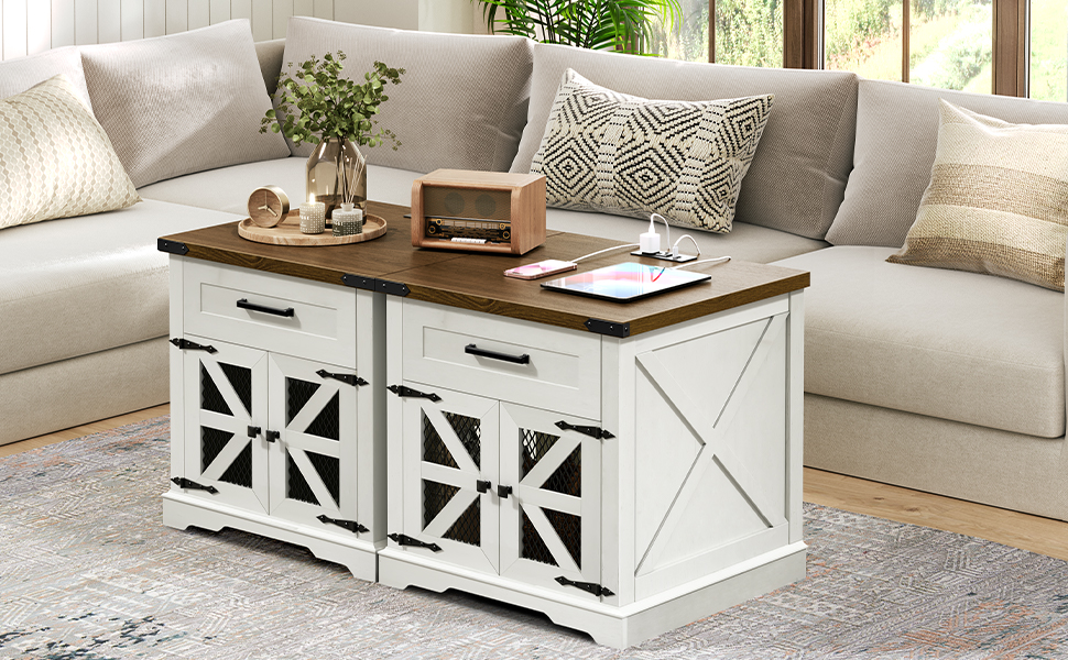 Farmhouse end table