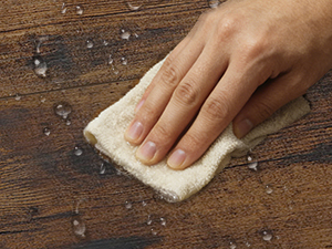 47.2-Inch Round Dining Table, Farmhouse-Style Wooden Kitchen Table with Double-Layer Storage, Space-Saving Circular Dinner Table with Metal Legs, Suitable for Dining Room, Living Room & Kitchen, Rustic Brown & Black Finish